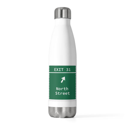 Vintage Merritt Parkway Exit 31 Sign 20oz Insulated Bottle