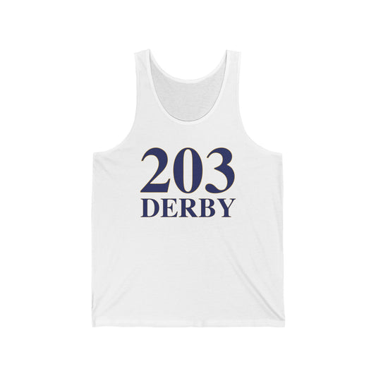 203 Derby Unisex Jersey Tank Top