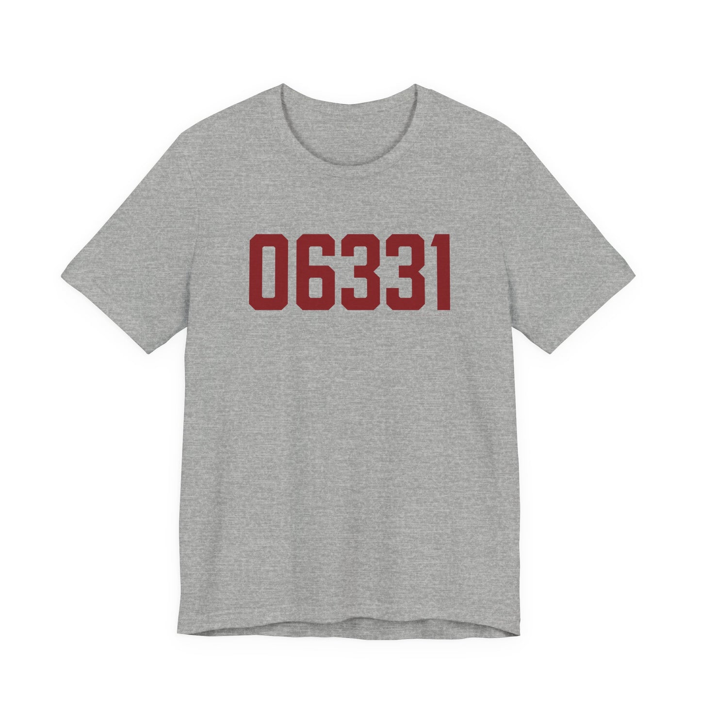06331 Canterbury Connecticut Zip Code Unisex Jersey Short Sleeve T-Shirt
