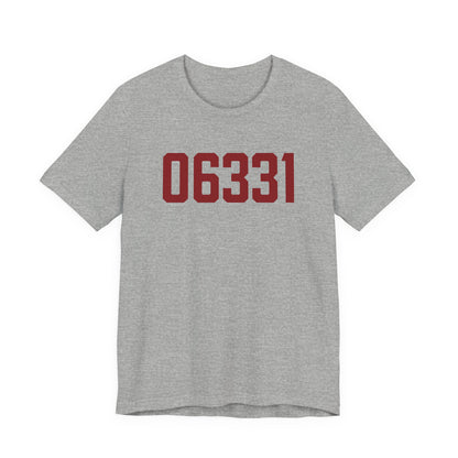 06331 Canterbury Connecticut Zip Code Unisex Jersey Short Sleeve T-Shirt