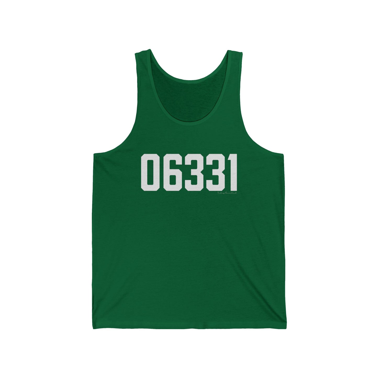 06331 Canterbury CT Zip Code Unisex Jersey Tank Top
