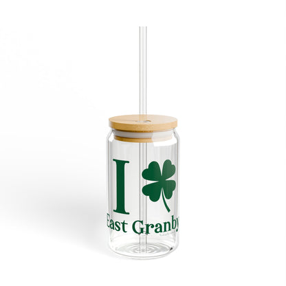I Clover East Granby Sipper Glass, 16oz