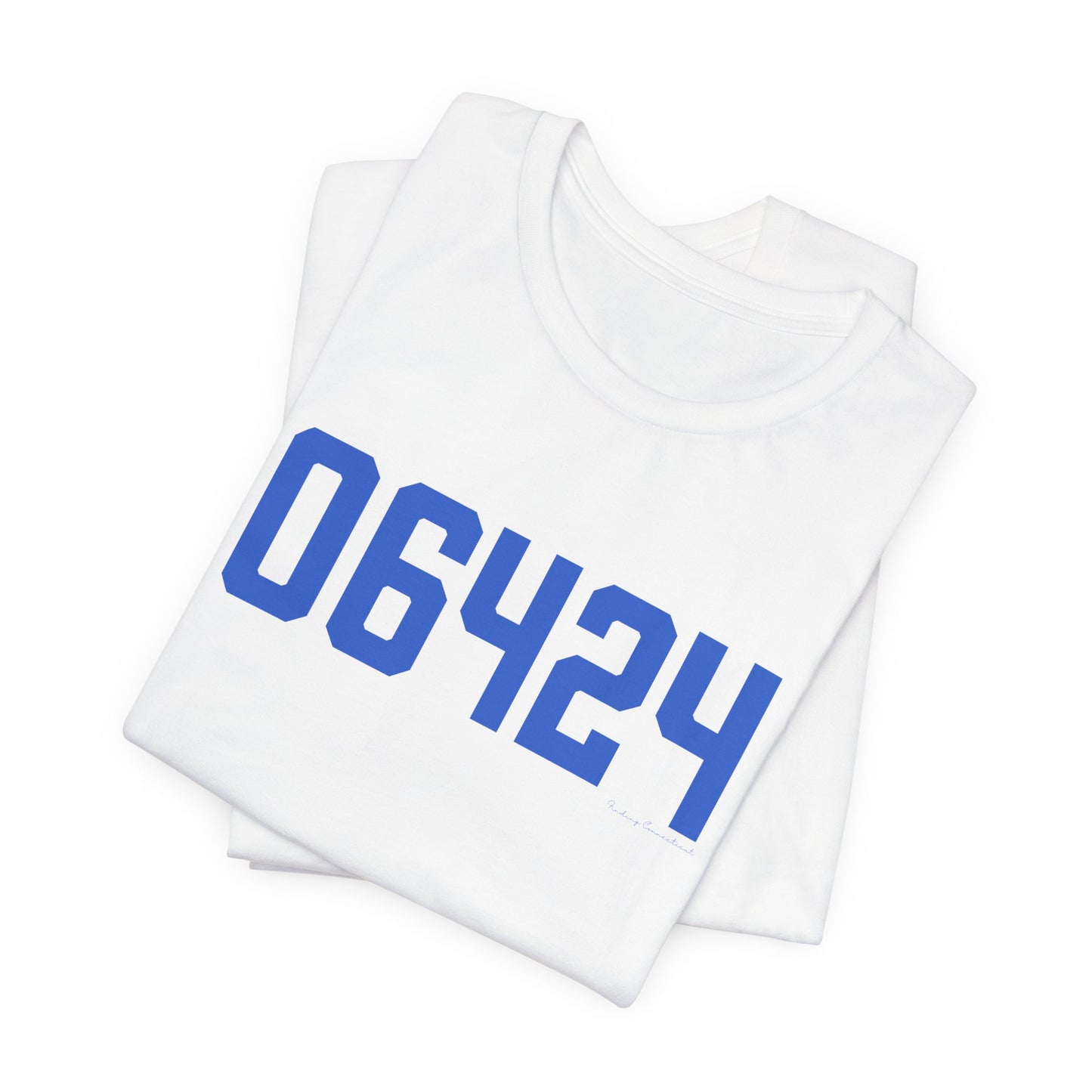 06464 East Hampton Connecticut Zip Code Unisex Jersey Short Sleeve T-Shirt