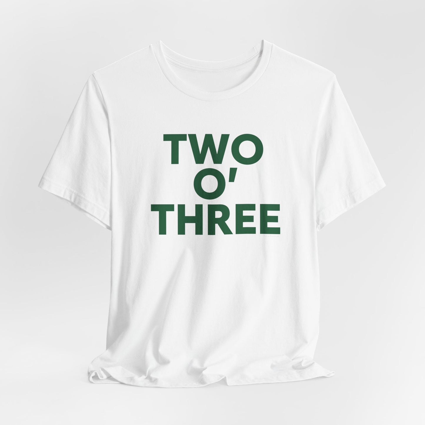 Two O’ Three Unisex Jersey Short Sleeve T-Shirt Lucky Green – St. Patrick’s Day