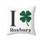 I Clover Roxbury Spun Polyester Square Pillow