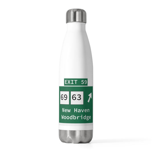 Vintage WCP Exit 59 Sign 20oz Insulated Bottle