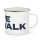 Love Norwalk Enamel Camping Mug