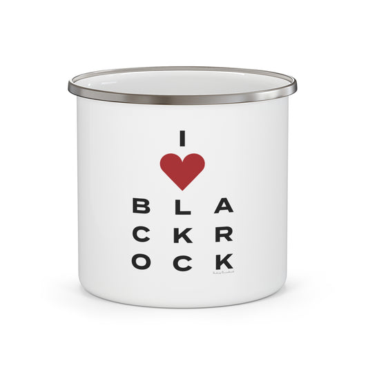 Black Rock Vision Enamel Camping Mug