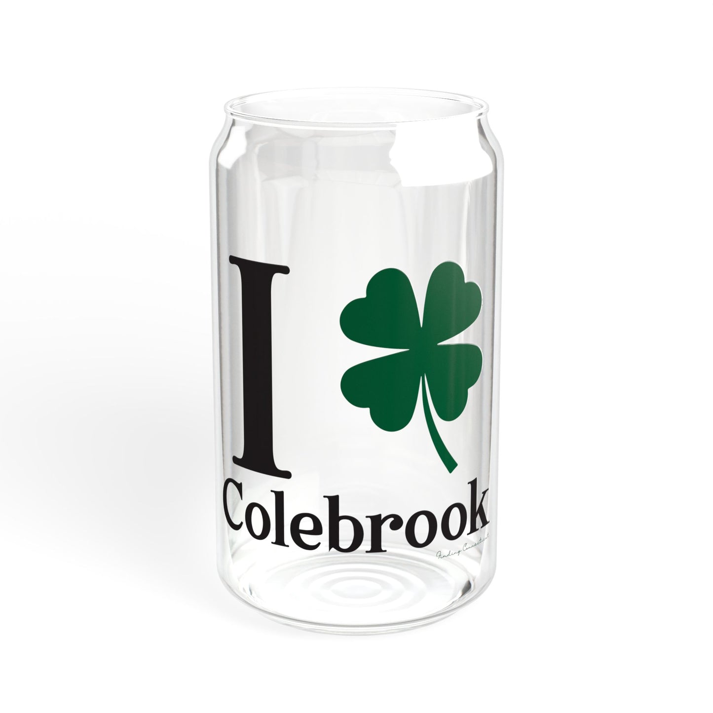 I Clover Colebrook Sipper Glass, 16oz