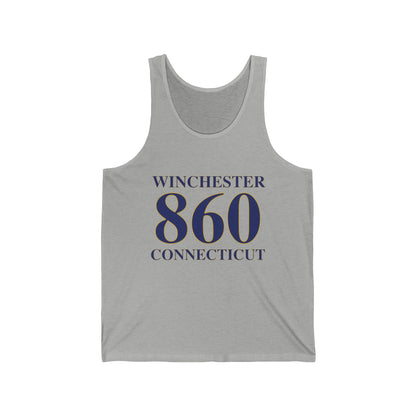 Winchester 860 Connecticut Unisex Jersey Tank Top