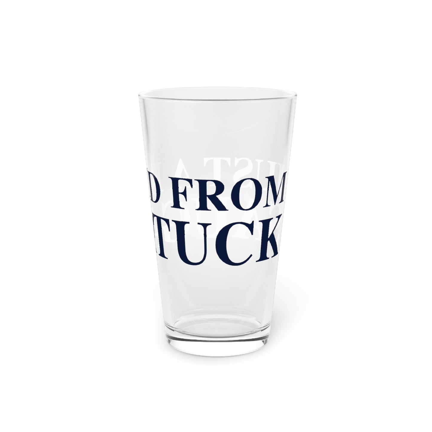 Just a kid from Saugatuck Pint Glass, 16oz