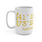 Redding Coordinates Mug 15oz