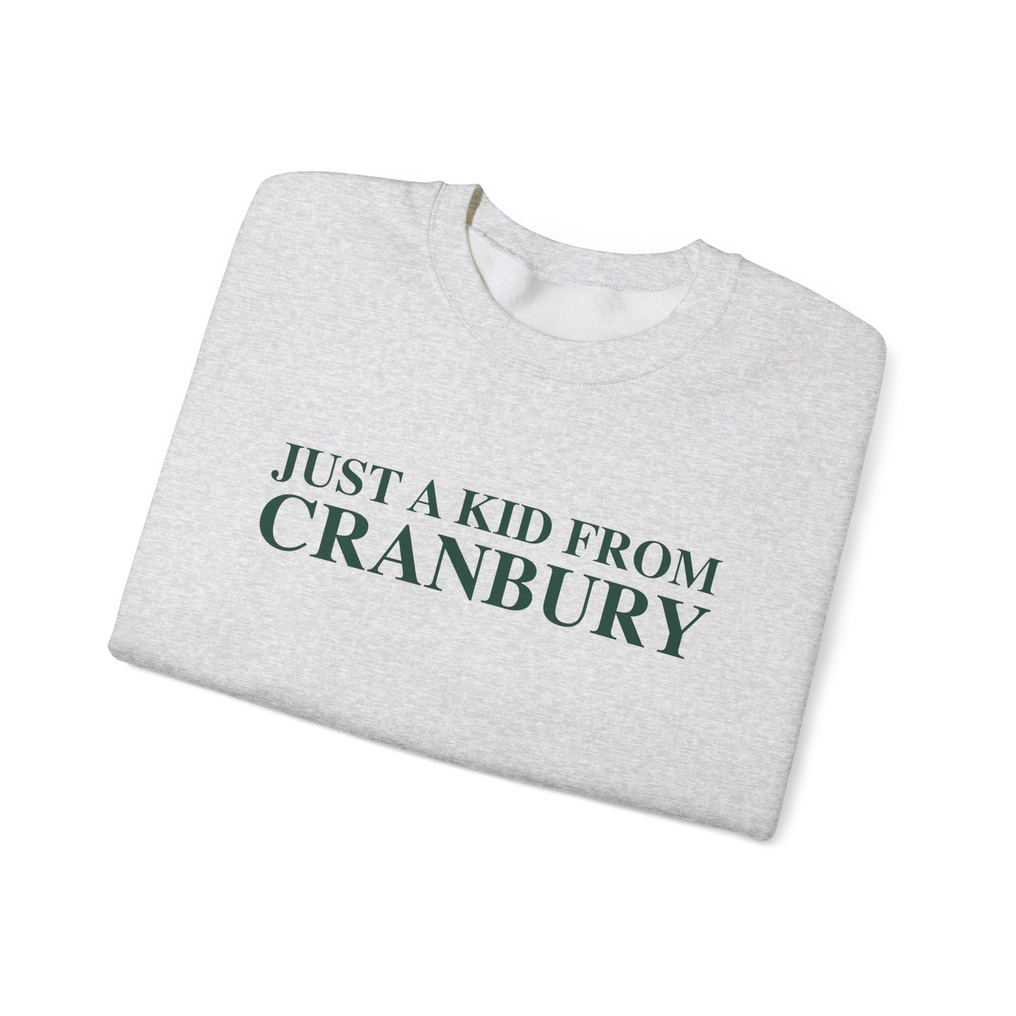 Just a kid from Cranbury Unisex Heavy Blend™ Crewneck Sweatshirt