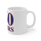 860 Storrs Red, White & Blue Mug 11oz