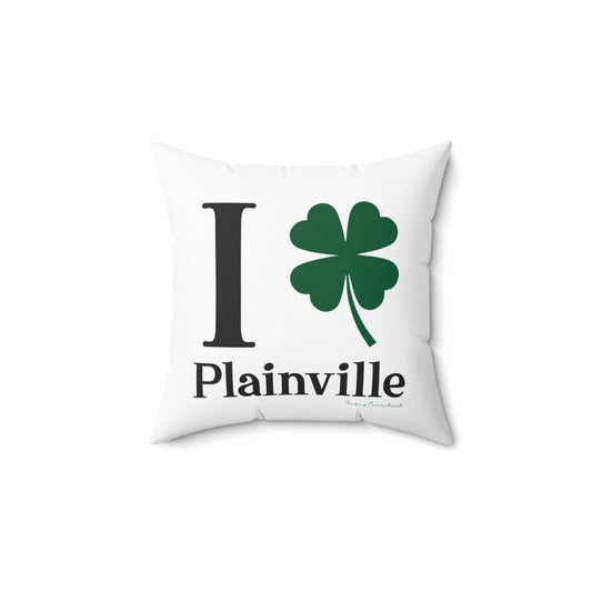 I Clover Plainville Spun Polyester Square Pillow