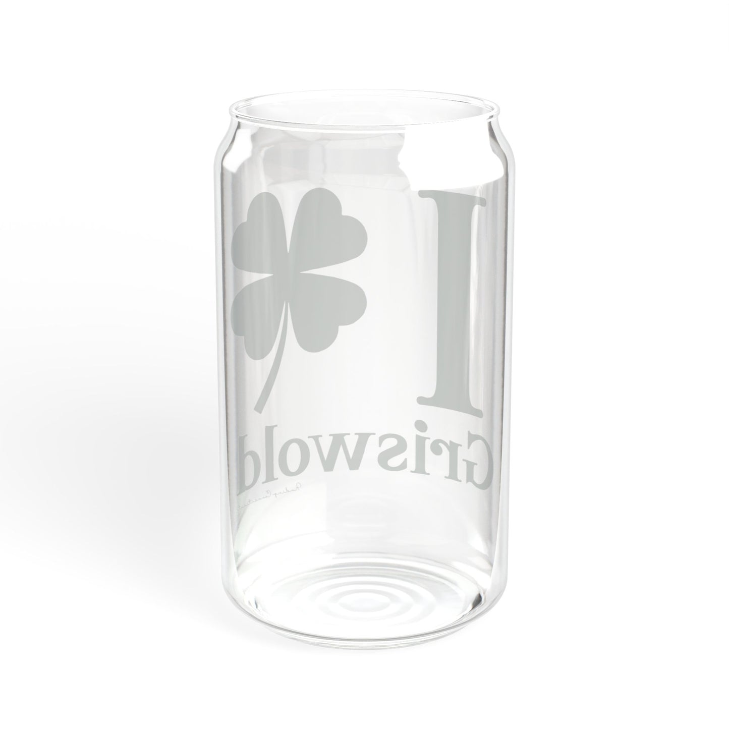 I Clover Griswold Sipper Glass, 16oz