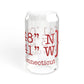 New Canaan Coordinates Sipper Glass, 16oz