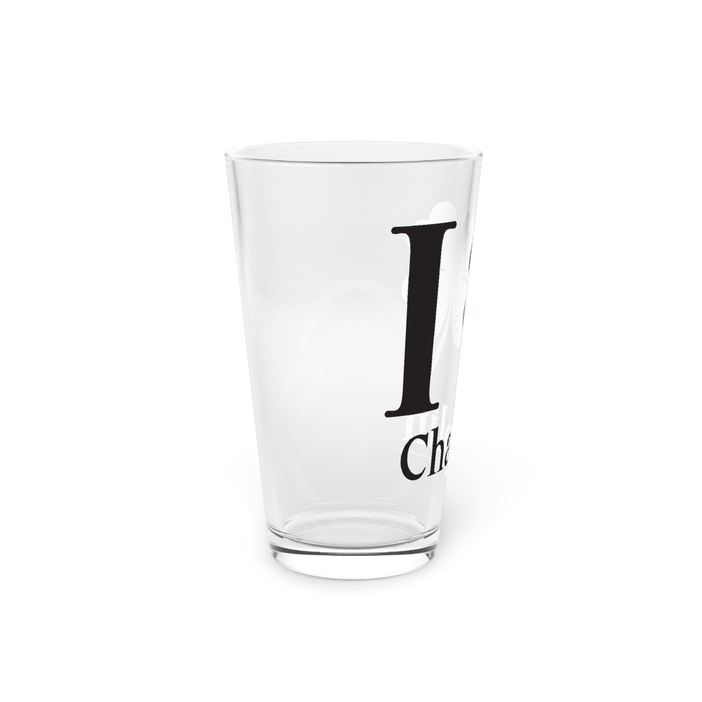I Clover Chaplin Pint Glass, 16oz