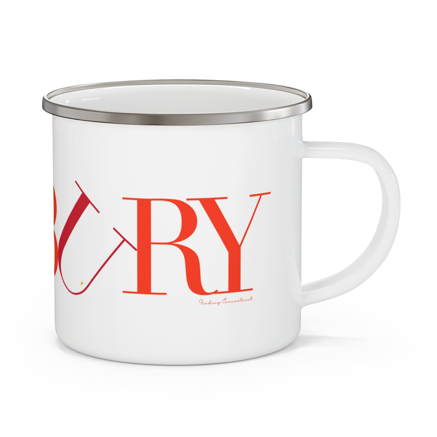 41 Tilt Danbury Enamel Camping Mug