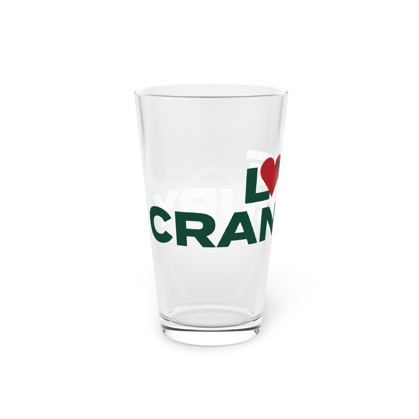 Love Cranbury Pint Glass, 16oz