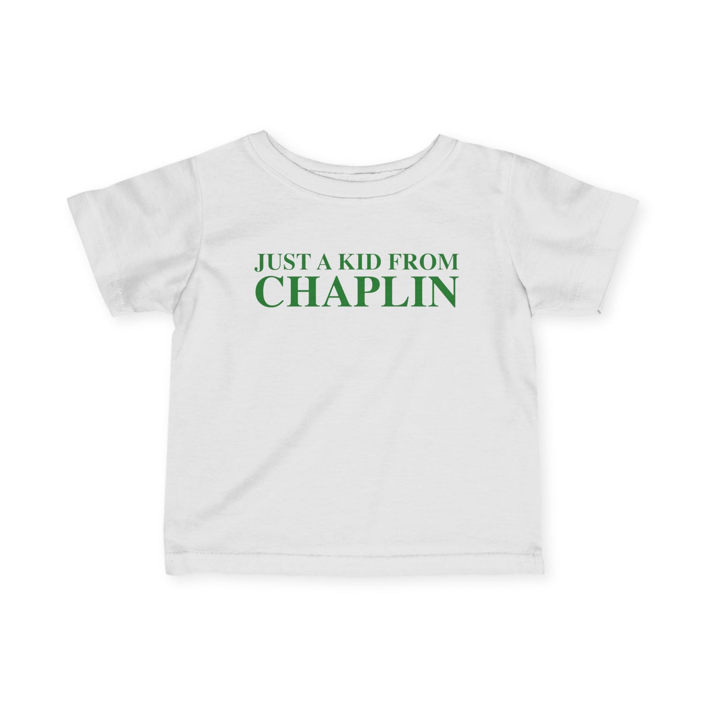 Just a kid from Chaplin Infant Fine Jersey T-Shirt