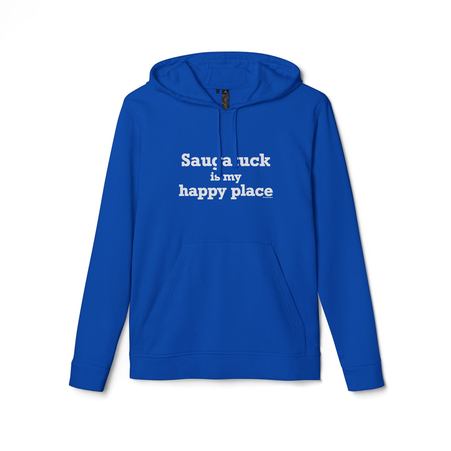 Saugatuck Is My Happy Place adidas Unisex Fleece Hoodie Sweatshirt