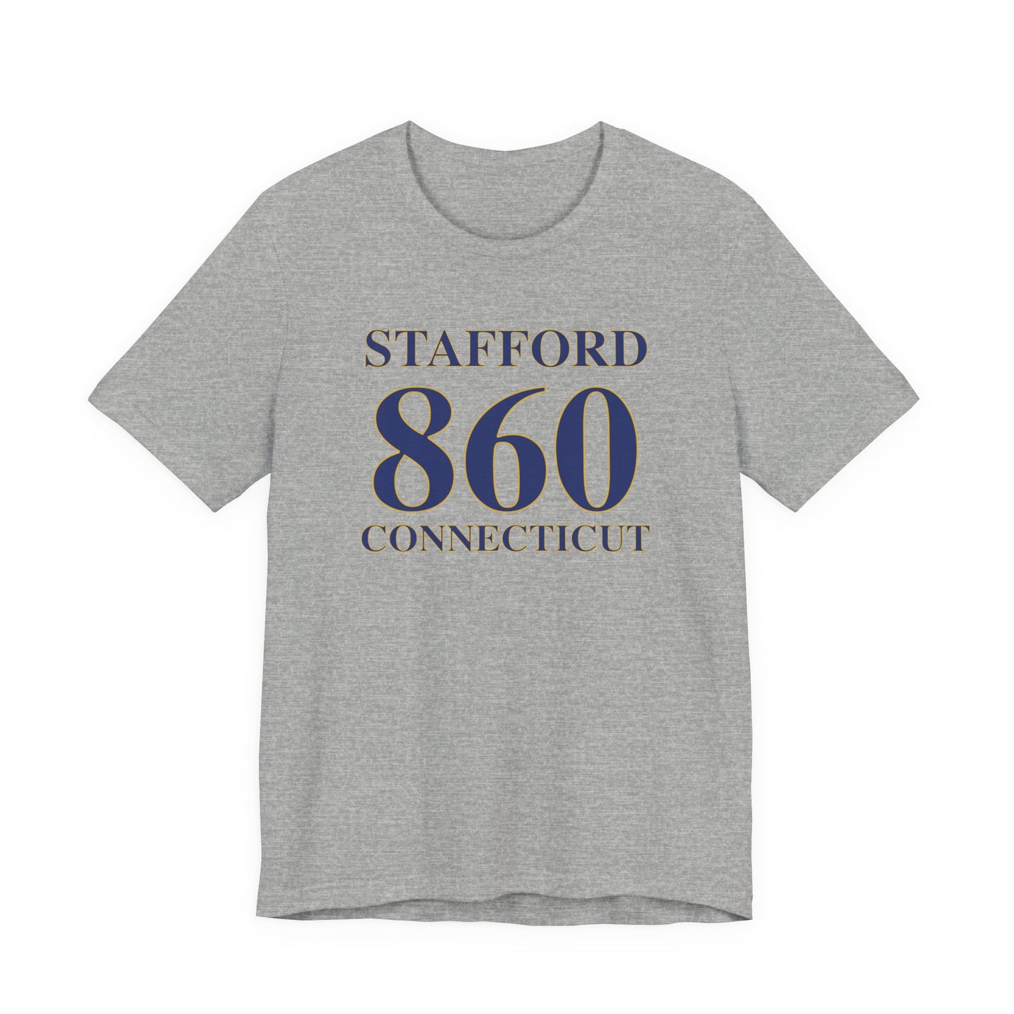 Stafford 860 Connecticut Unisex Jersey Short Sleeve T-Shirt