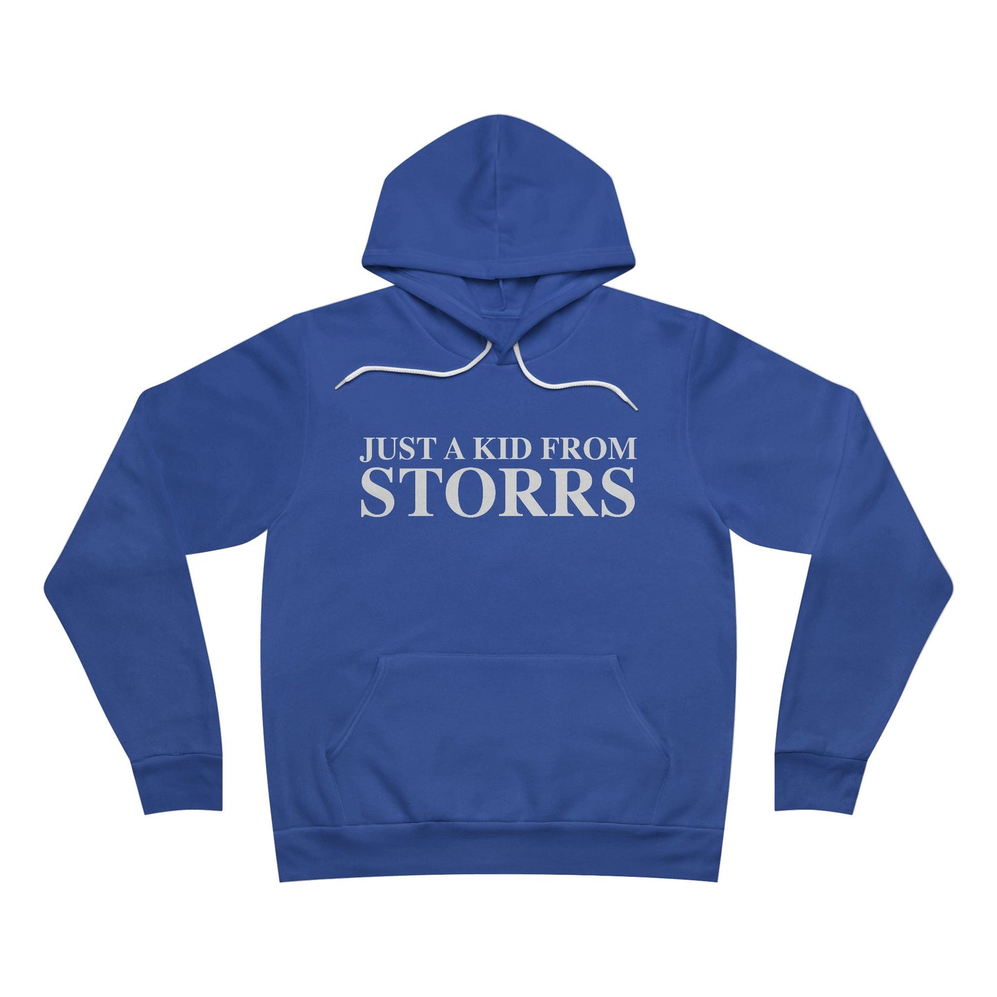 Just a kid from Storrs Unisex Sponge Fleece Pullover Hoodie