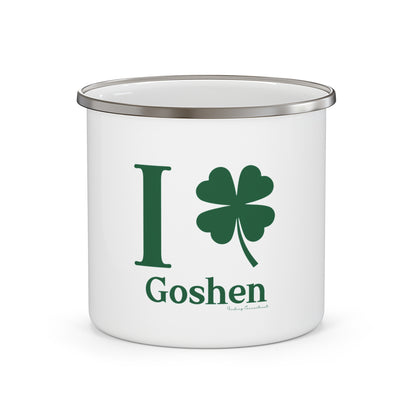 I Clover Goshen Enamel Camping Mug