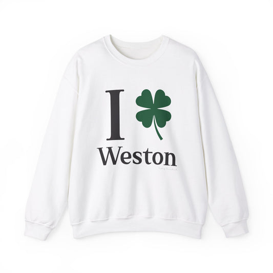 I Clover Weston Unisex Heavy Blend™ Crewneck Sweatshirt