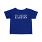 Just a kid from Easton Infant Fine Jersey T-Shirt