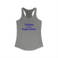 Lisbon is My Happy Place Women's Ideal Racerback Tank Top