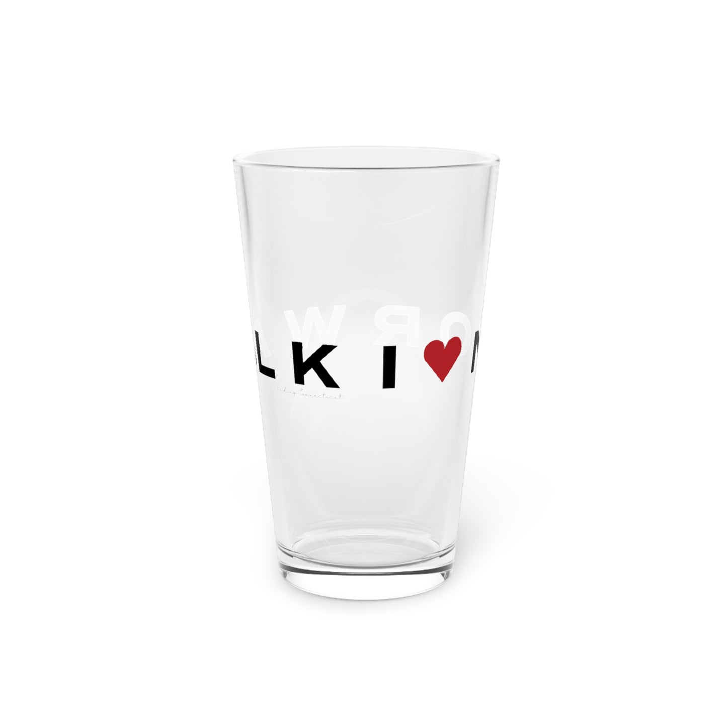 Norwalk Vision Pint Glass, 16oz