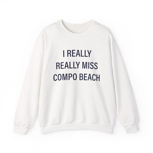 I Really Really Miss Compo Beach Unisex Heavy Blend™ Crewneck Sweatshirt