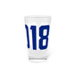 06018 North Canaan Connecticut Zip Code Pint Glass, 16oz