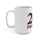 203 Prospect Red White & Blue Mug 15oz
