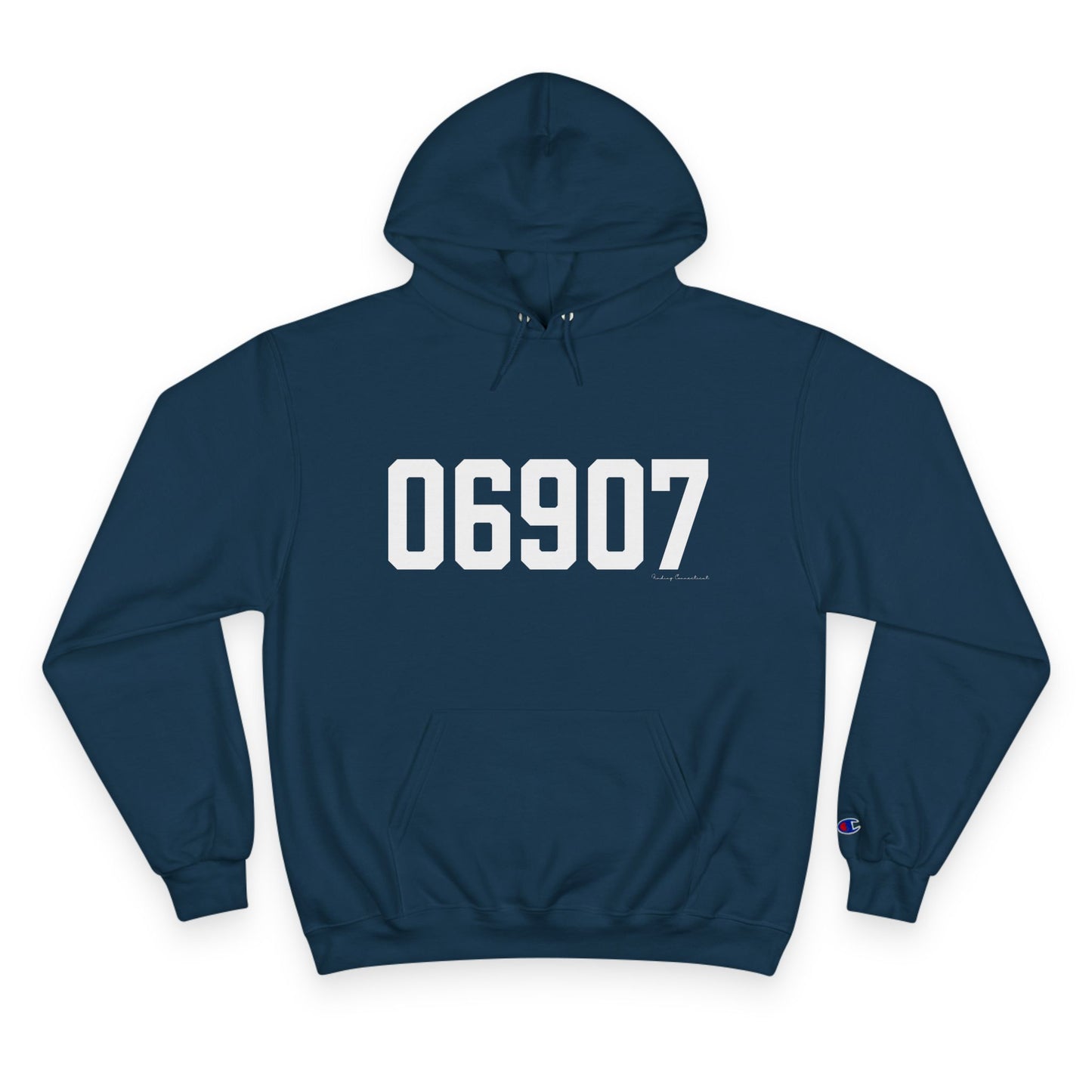 06907 Stamford CT Zip Code Champion Hoodie Sweatshirt