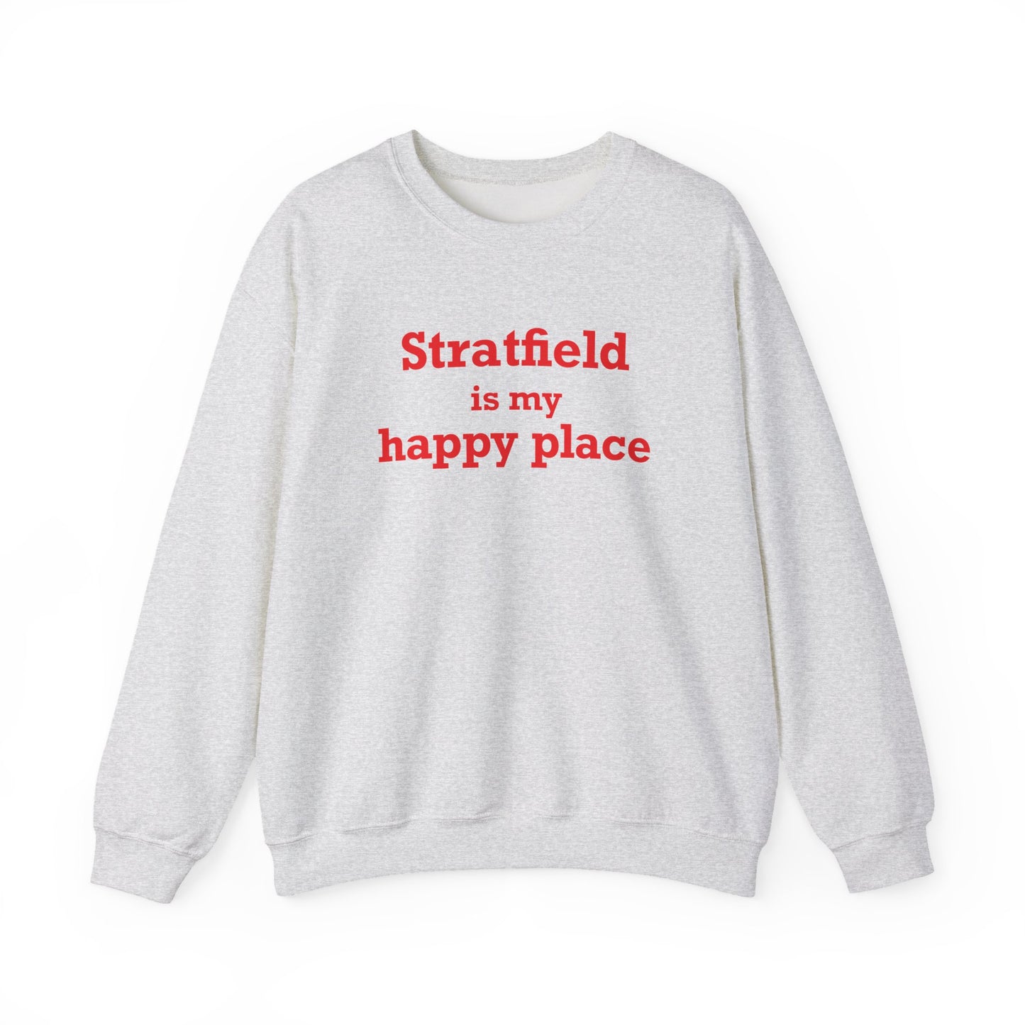Stratfield Is My Happy Place Unisex Heavy Blend™ Crewneck Sweatshirt