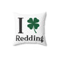I Clover Redding Spun Polyester Square Pillow