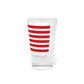 New Britain Connecticut Flag Pint Glass, 16oz