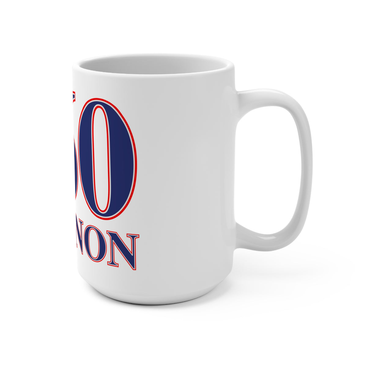 860 Lebanon Red, White & Blue Mug 15oz