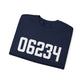 06234 Brooklyn CT Zip Code Unisex Heavy Blend™ Crewneck Sweatshirt