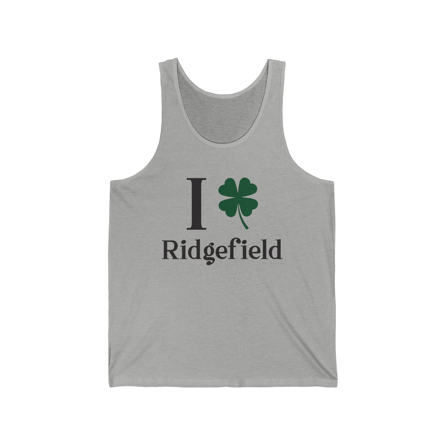 I Clover Ridgefield Unisex Jersey Tank