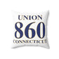 Union 860 Connecticut Spun Polyester Square Pillow