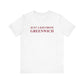 Just a kid from Greenwich Unisex Jersey Short Sleeve T-Shirt