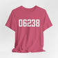 06238 Coventry CT Zip Code Unisex Jersey Short Sleeve T-Shirt