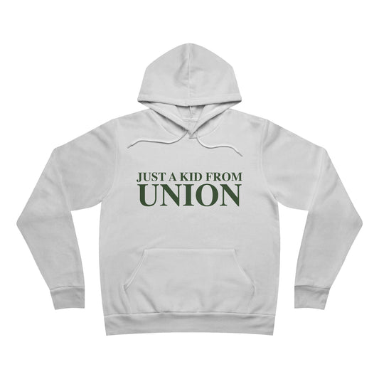 Just a kid from Union Unisex Sponge Fleece Pullover Hoodie
