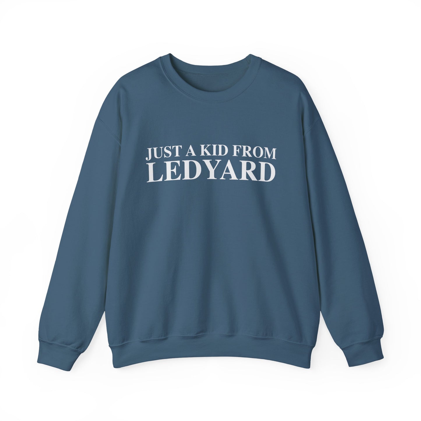 Just a kid from Ledyard Unisex Heavy Blend™ Crewneck Sweatshirt
