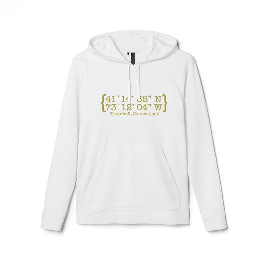 Trumbull Coordinates adidas® Unisex Fleece Hoodie