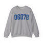06078 Suffield Connecticut Zip Code Heavy Blend™ Crewneck Sweatshirt